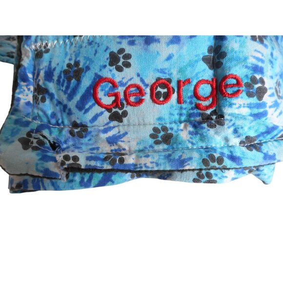 2 Reusable Dog Diapers Male Belly Band Wrap Sz L Handmade George - Picture 2 of 3